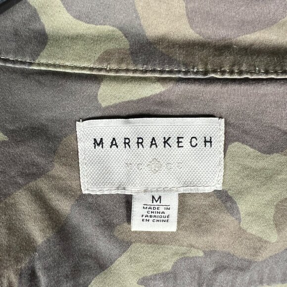 NWT Anthropologie Marrakech Women's Camo Anorak Utility Jacket Size M - Picture 6 of 11